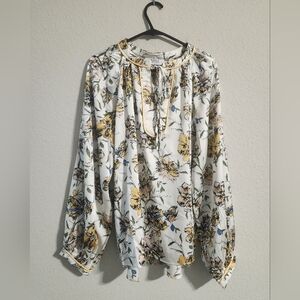 Avara Women’s Floral print blouse size XS